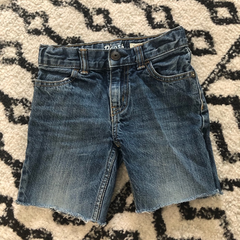 Cropped jeans boys shorts 3T